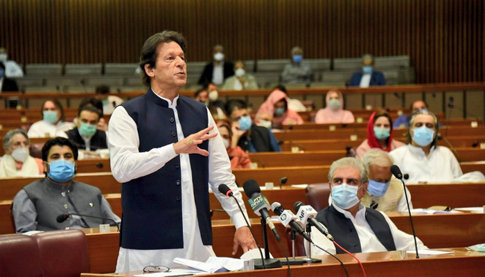 ‘No doubt’ India was behind PSX attack, says PM Imran in NA