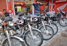 Motorbike, three-wheeler sales drop 25.7pc in 11 months