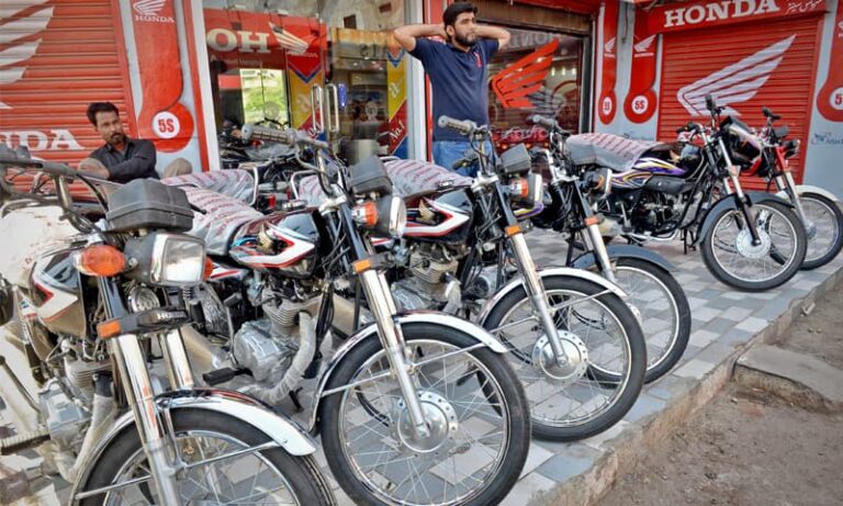 Motorbike, three-wheeler sales drop 25.7pc in 11 months