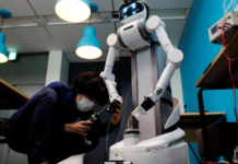 Robot built for Japan’s aging workforce finds coronavirus role