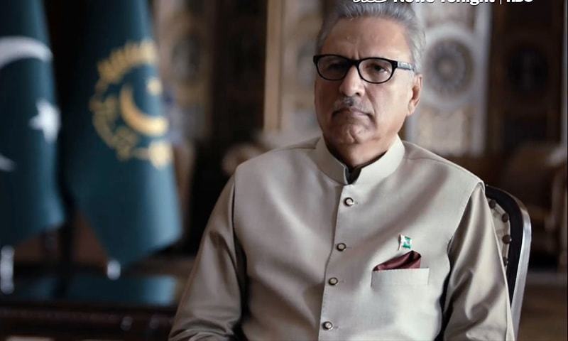 Satisfied with progress on CPEC projects, says President Alvi
