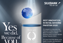 Silkbank – Best Innovation in Retail Banking Pakistan 2020