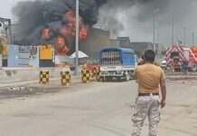 Fire at Karachi oil terminal leaves two dead, interrupts petroleum supply across Pakistan