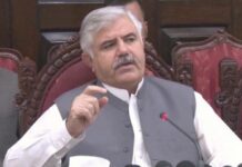 KP CM orders to expedite work on communication sector projects
