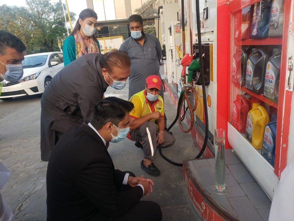 Motorists in Islamabad given fuel measurement facility