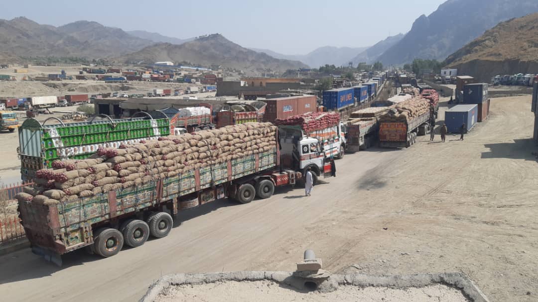 272 trucks carrying onions await clearance at Torkham border
