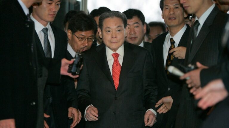 Samsung’s Lee: tainted titan who built a global tech giant dies at 83