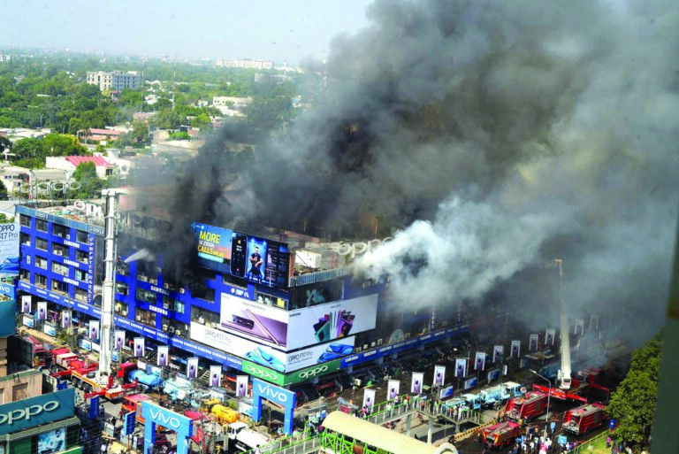 From burgeoning plaza to burning disaster. Was the Hafeez Center fire inevitable?