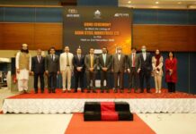 PSX holds gong ceremony to mark listing of Agha Steel