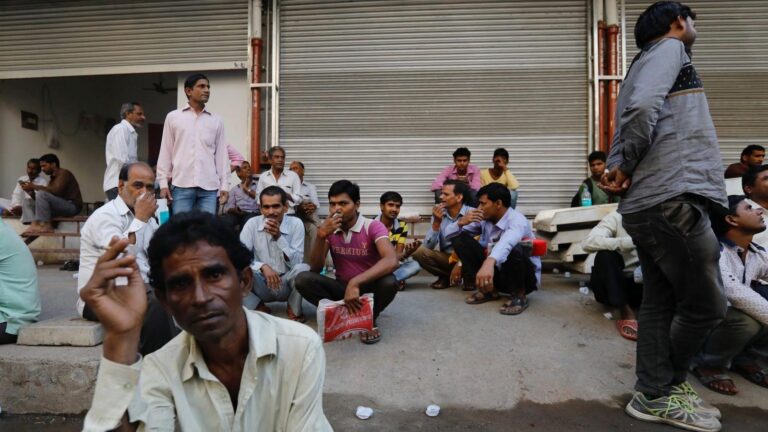 India’s October jobless rate rises to 6.98pc