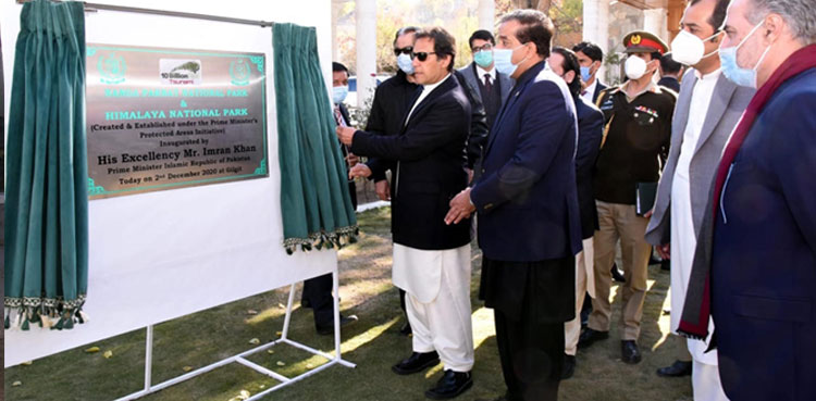PM inaugurates two national parks in Gilgit-Baltistan