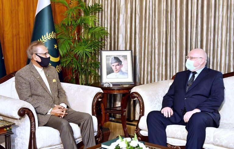 President Alvi seeks enhanced trade ties with Belarus