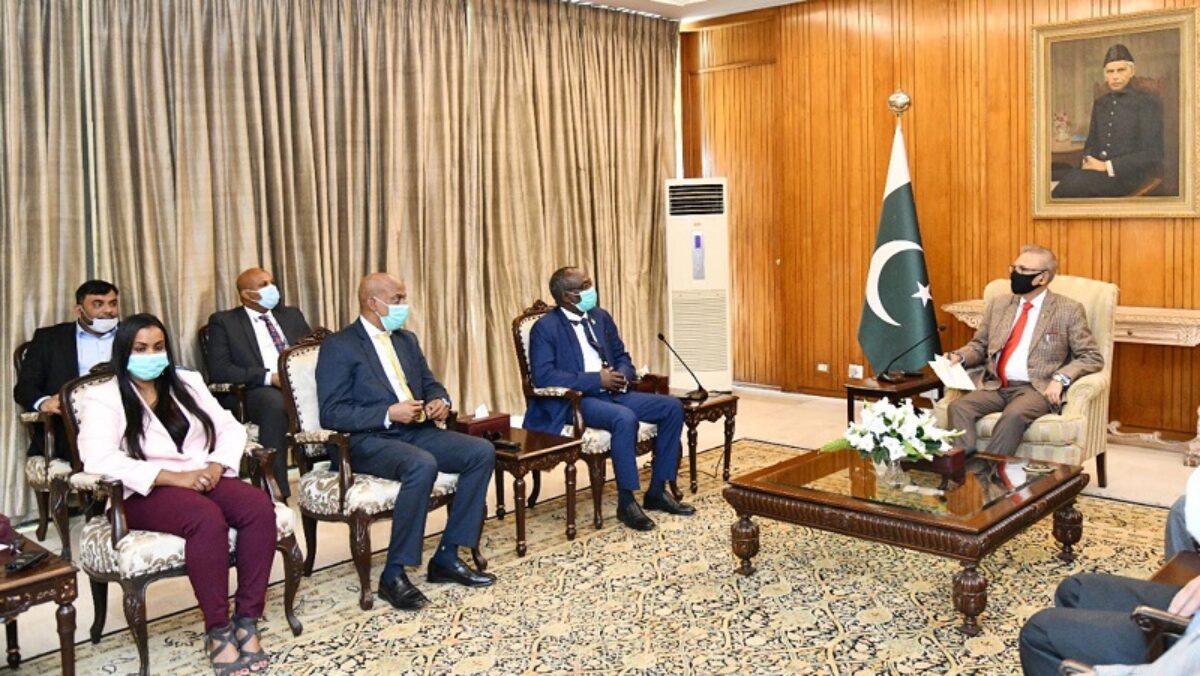 Pakistan wants strong trade ties with Djibouti: President Alvi
