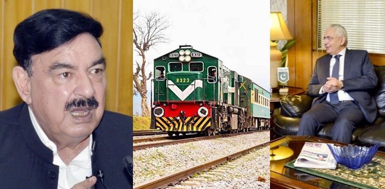 Rasheed urges Egypt to invest in Pakistan Railways