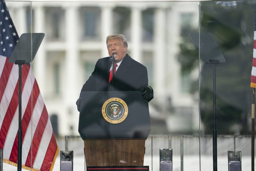 Trump remains defiant amid calls to resign