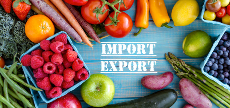 Food exports decline 7.64pc, imports surge 52pc in 1HFY21