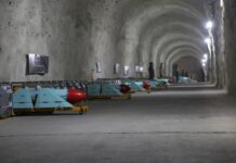 Iran’s Revolutionary Guards unveil underground missile base in Gulf: report