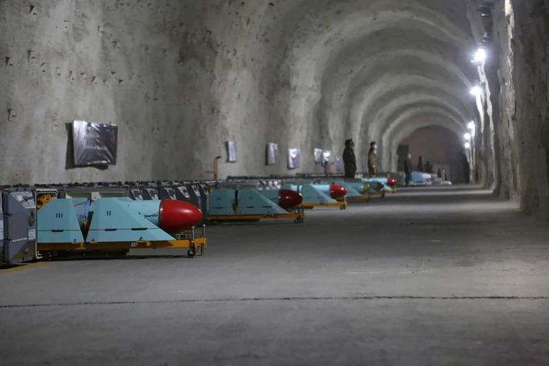 Iran's Revolutionary Guards unveil underground missile base in Gulf: report
