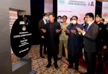 PM lays foundation stone of business district in Lahore