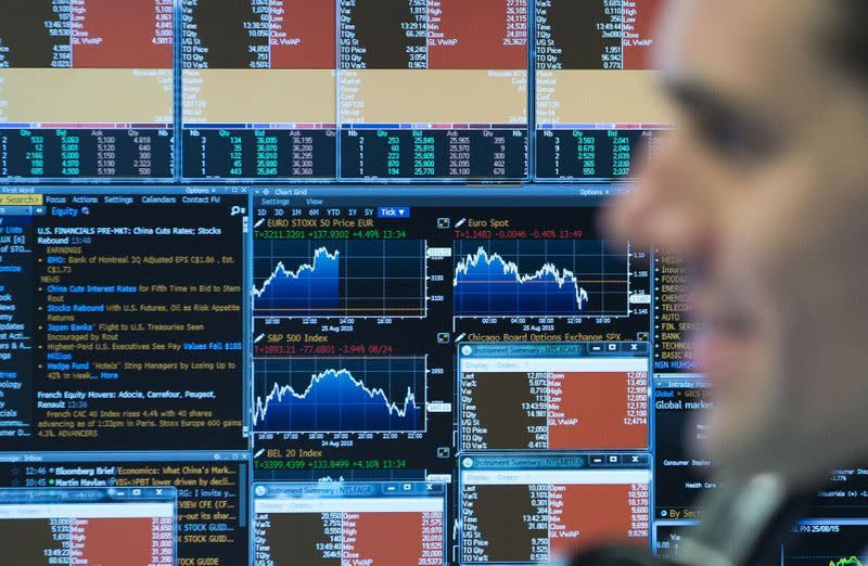 Shares and oil slide as sanctions, virus fears strike