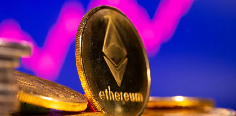Ether bursts past $4,000; other cryptos firm