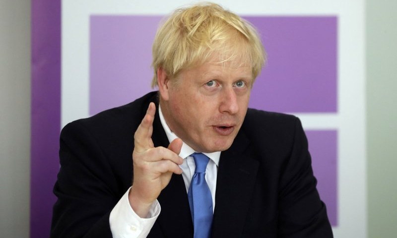 Johnson warns EU of ‘steps’ over Northern Ireland Brexit trade