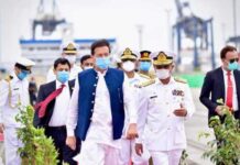 PM inaugurates ship lift, transfer system at Karachi shipyard