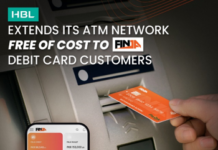 HBL extends its ATM network to accept Finja debit cards