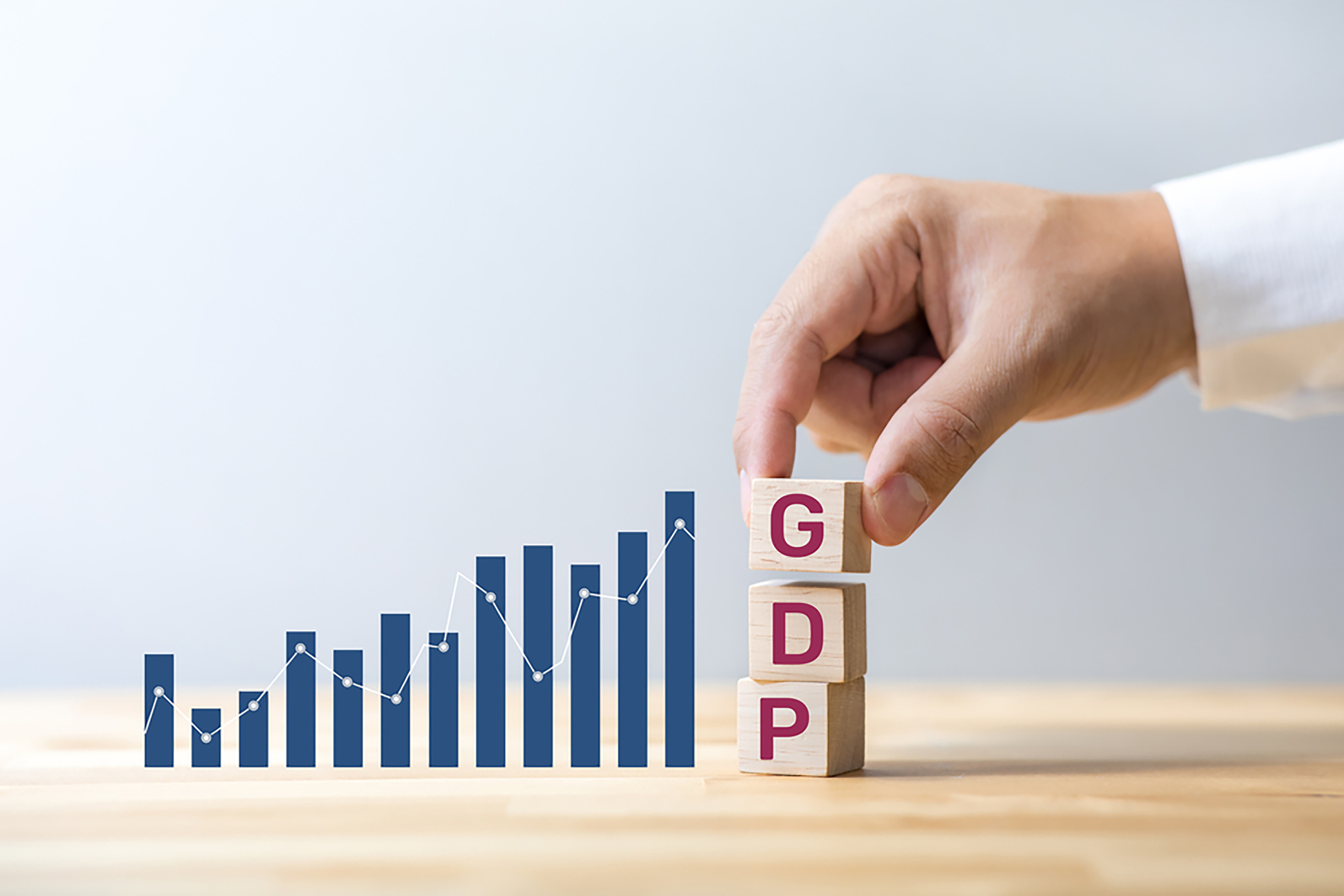 The GDP finally rebased