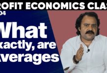 What are averages? | Profit Economics Class Ep 04