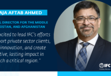 IFC appoints new director for Middle East, Afghanistan and Pakistan