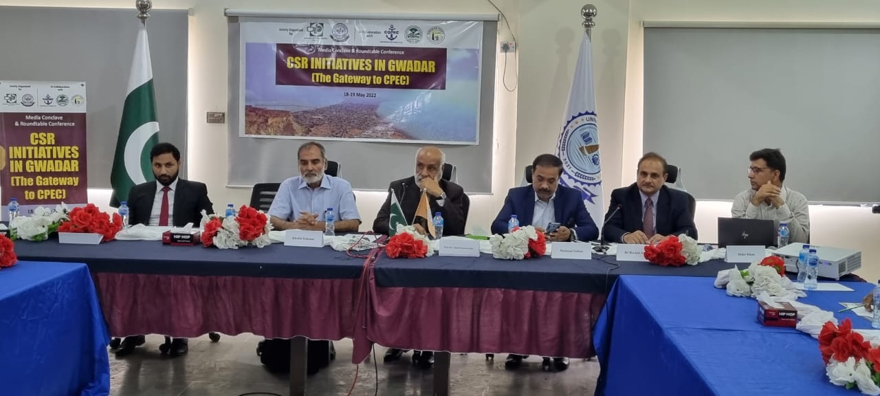 Two-day media conclave, roundtable in Gwadar reviews CSR projects, socioeconomic development under CPEC