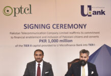 PTCL, U Microfinance Bank announce successful conversion of U Bank’s Rs1,000mn debt into equity