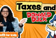 Taxes…..and Donald Duck! | Profit for kids
