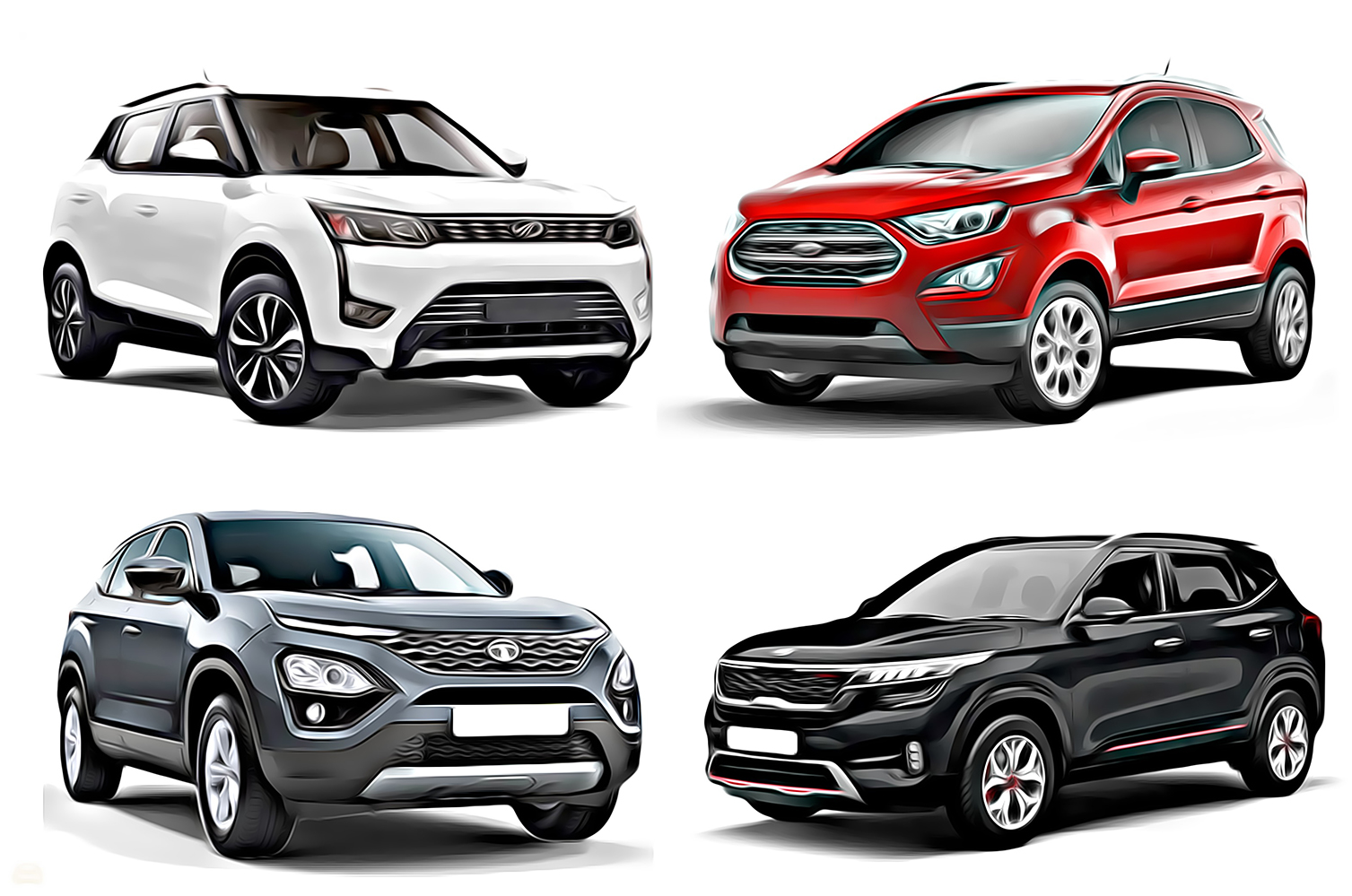 Sales of Indian SUVs soar, smaller cars skid in December