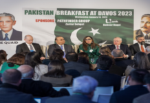 PAKISTAN BREAKFAST at the WEF Summit 2023 at DAVOS
