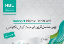 Konnect by HBL launches Konnect Islamic Debit Card