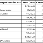 Compensation as a percentage of assets for 2022