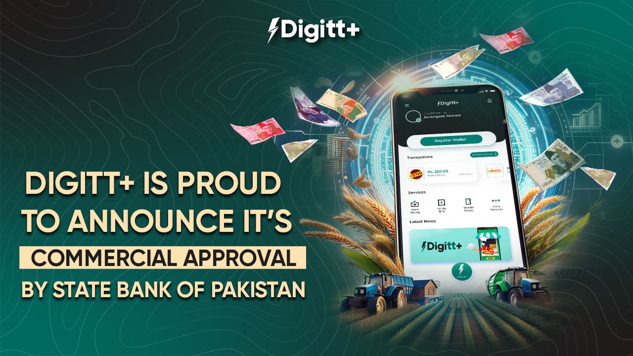 Digitt+ secures commercial license from State Bank of Pakistan, paving the way for a financial revolution – Uptrends