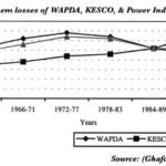 Total System losses of WAPDA, KESCO, & Power Industry