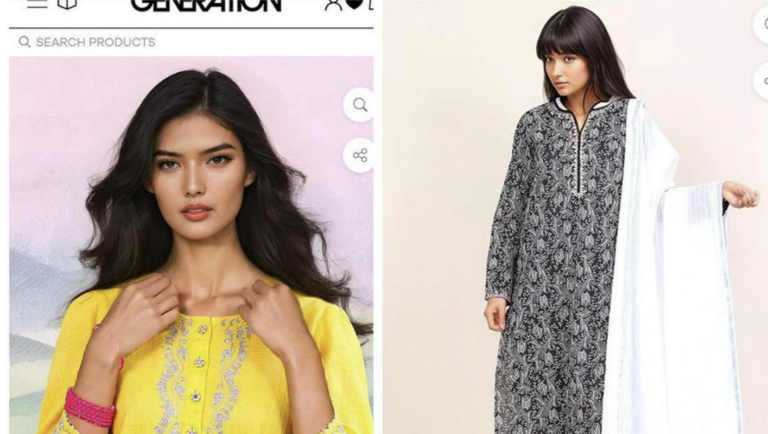 Can fashion retailers cut costs by relying on AI models?