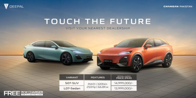 DEEPAL: Master Changan’s pure EVs from Huawei, Changan, and CATL arrive at 18 Dealerships in 12 Cities across Pakistan