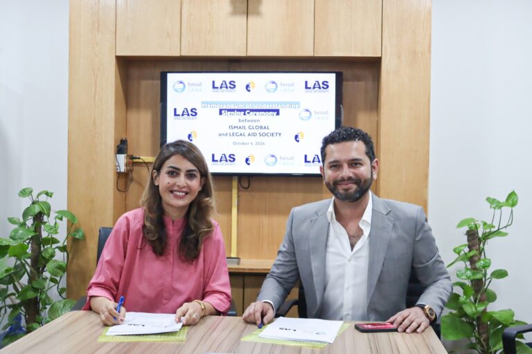 Ismail Global and Legal Aid Society join hands to combat gender-based violence