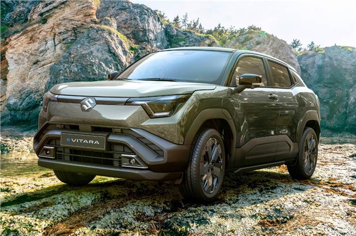 Suzuki unveils e-Vitara SUV, first mass-produced electric vehicle