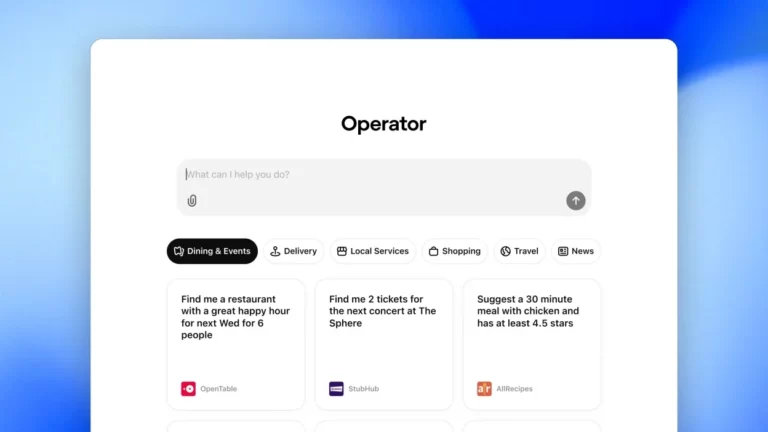 OpenAI introduces ‘Operator’ AI agent for automating web tasks