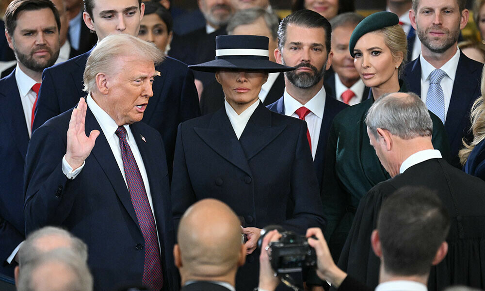 Donald Trump sworn in as 47th US president