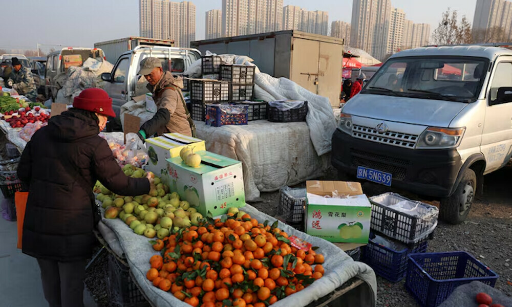 China’s consumer inflation at 5-month high, producer deflation persists