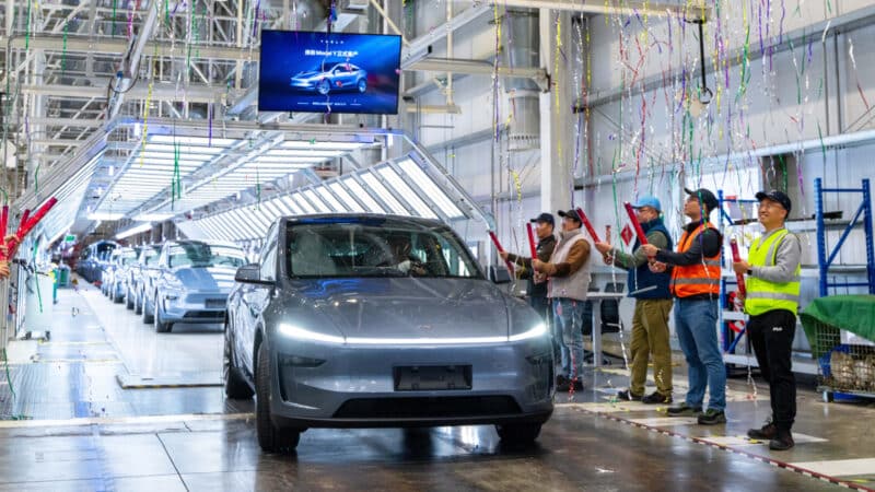 Tesla begins production of facelifted Model Y at Shanghai plant