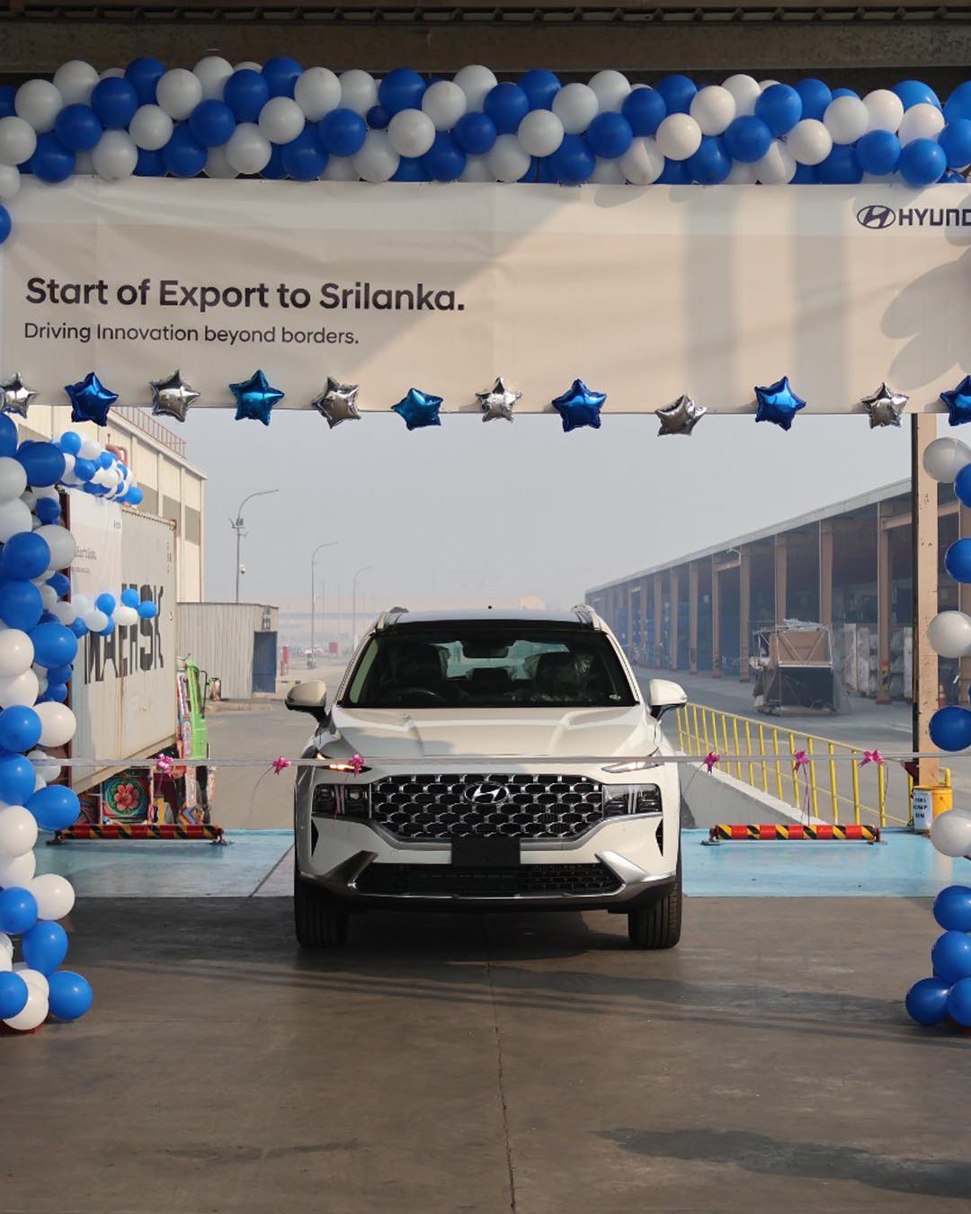 Nishat Motors starts exporting Hyundai Santa Fe Hybrid to Sri Lanka
