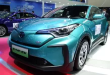 Toyota launches its cheapest smart EV in China, aims to up market share